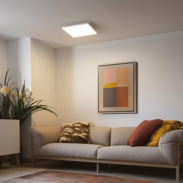 Eglo 79323 - LED Prigušiva plafonjera SALOBRENA LED/25W/230V 4000K 45x45 cm bela