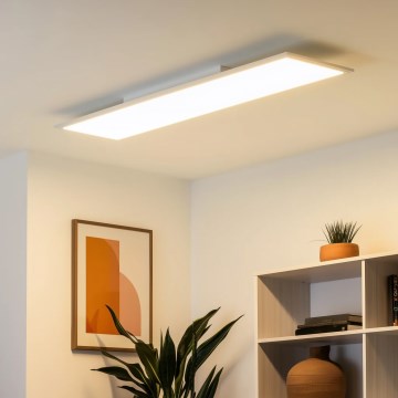 Eglo 79328 - LED Plafonjera SALOBRENA-RW LED/34W/230V 2700/4000K 120x30 cm bela