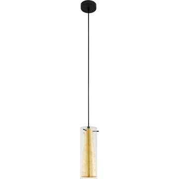 Eglo 79342 - Luster na sajli PINTO GOLD 1xE27/40W/230V zlatna