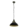 Eglo 79463 - Luster na lancu PETRITOLI 1xE27/60W/230V crno