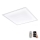 Eglo 79467 - LED Prigušiva plafonjera POZZALLO LED/21W/230V 2700-6500K 45x45 cm bela + Daljinski upravljač