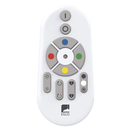 Eglo 79469 - LED Prigušiva plafonjera POZZALLO LED/21W/230V 2700-6500K bela + Daljinski upravljač