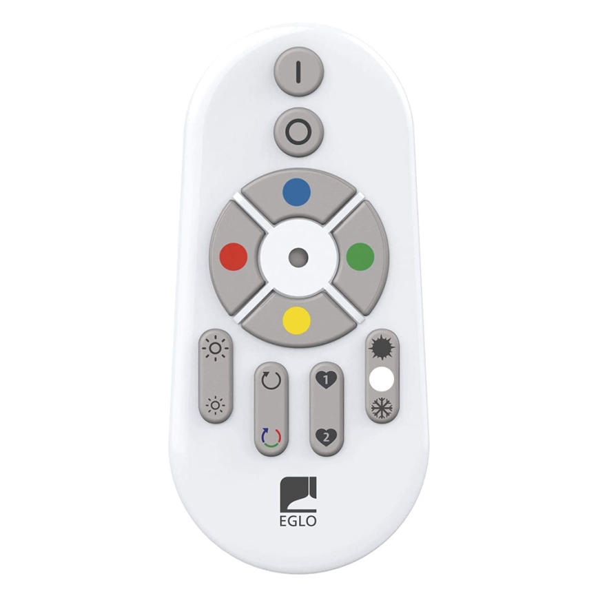 Eglo 79469 - LED Prigušiva plafonjera POZZALLO LED/21W/230V 2700-6500K bela + Daljinski upravljač