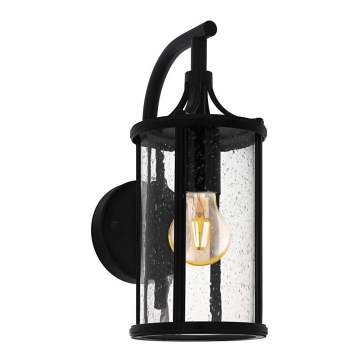Eglo 79572 - Spoljašnja zidna lampa SANTA FLAVIA 1xE27/60W/230V IP44 crno