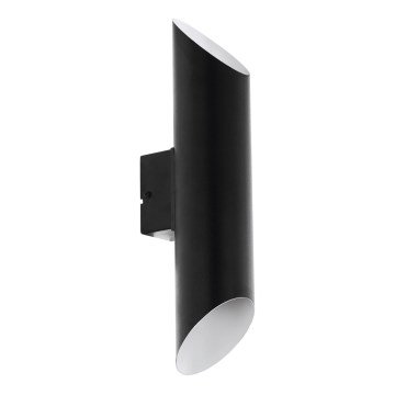 Eglo 79575 - LED Spoljašnja reflektorska lampa BAGALADI 2xLED/3,7W/230V IP44 crno