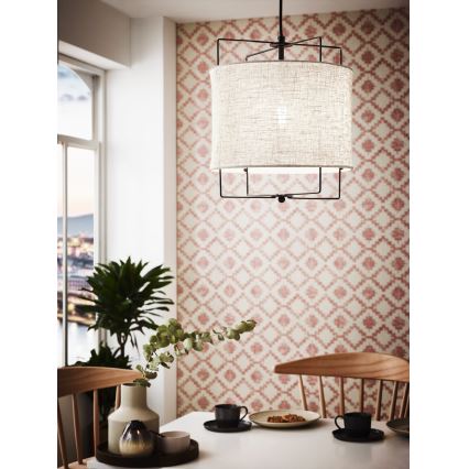 Eglo 79644 - Luster na sajli BRIDEKIRK 1xE27/40W/230V