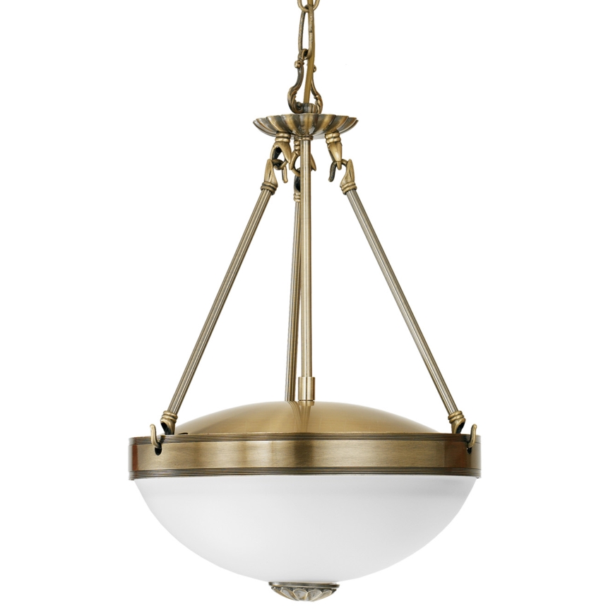 EGLO - Luster na lancu 2xE27/60W/230V bronzana