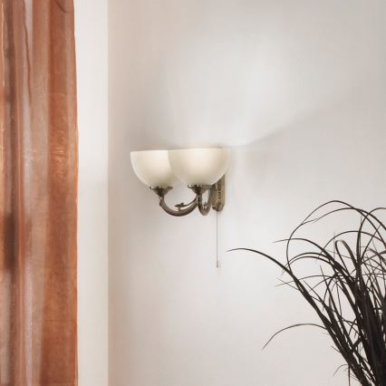 EGLO - Zidna lampa 2xE14/40W/230V
