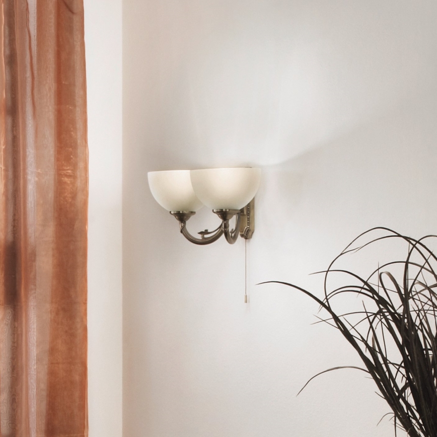 EGLO - Zidna lampa 2xE14/40W/230V