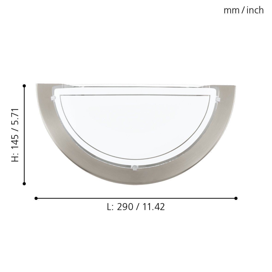 EGLO - Zidna lampa 1xE27/60W