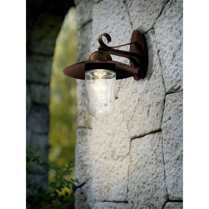 EGLO - Spoljašnja zidna lampa 1xE27/60W IP44