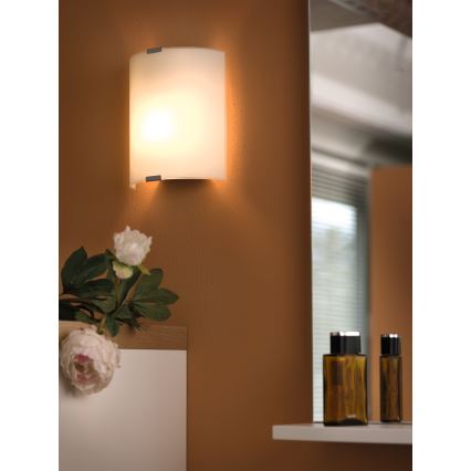 EGLO - Plafonska zidna lampa 1xE27/60W bela