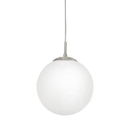 EGLO - Luster na sajli 1xE27/60W/230V pr. 25 cm bela