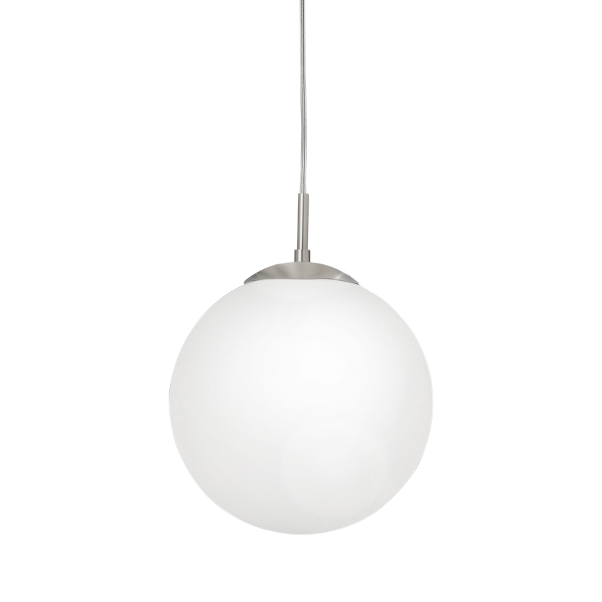 EGLO - Luster na sajli 1xE27/60W/230V pr. 25 cm bela