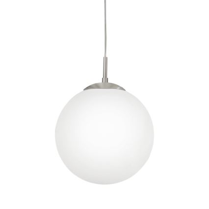 EGLO - Luster na sajli 1xE27/60W/230V pr. 30 cm bela