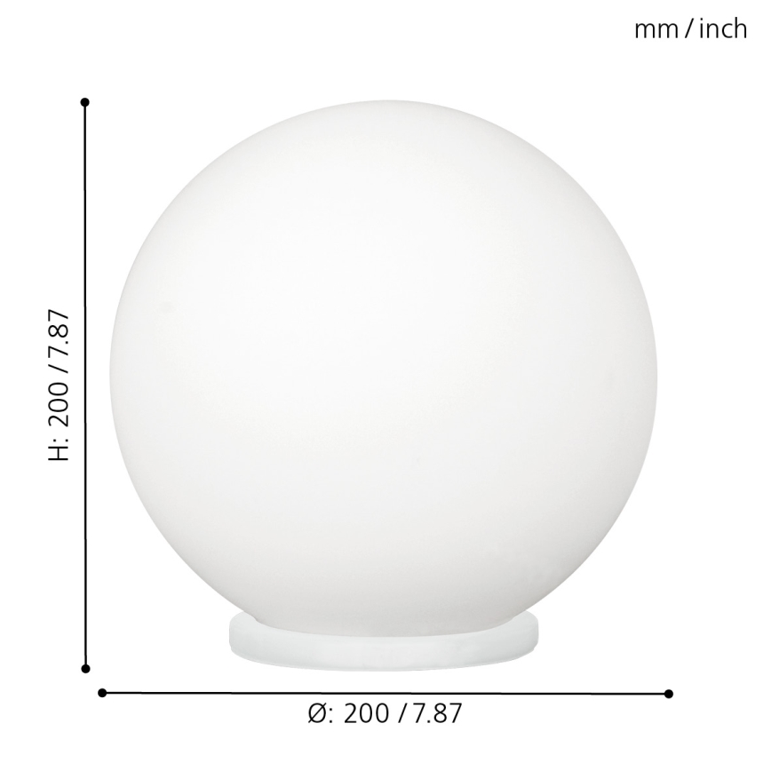 EGLO - Stona lampa 1xE27/60W/230V pr. 20 cm