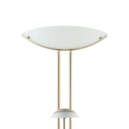 EGLO - Prigušiva podna lampa BAYA 1xR7s/230W + 1xG9/33W bronzana
