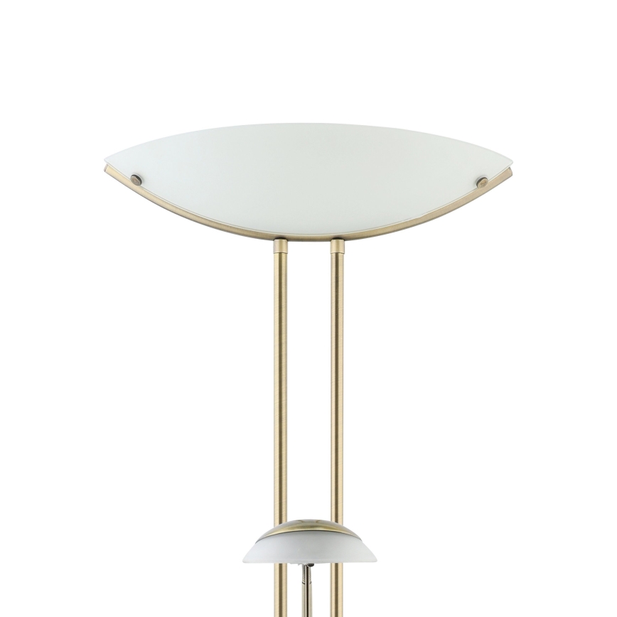 EGLO - Prigušiva podna lampa BAYA 1xR7s/230W + 1xG9/33W bronzana