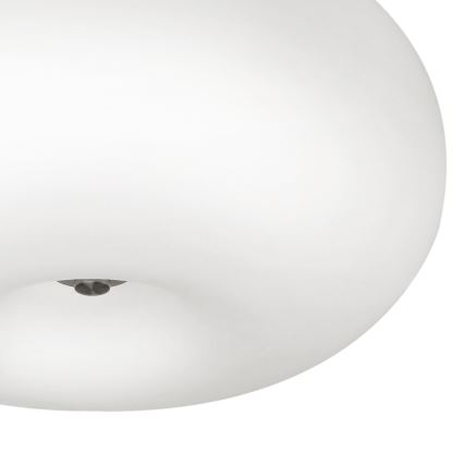EGLO - Plafonjera OPTICA 2xE27/60W/230V opalno staklo pr. 35 cm