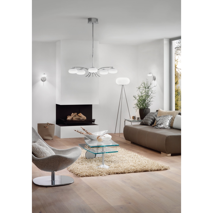 EGLO - Podna lampa OPTICA 2xE27/60W pr. 35 cm