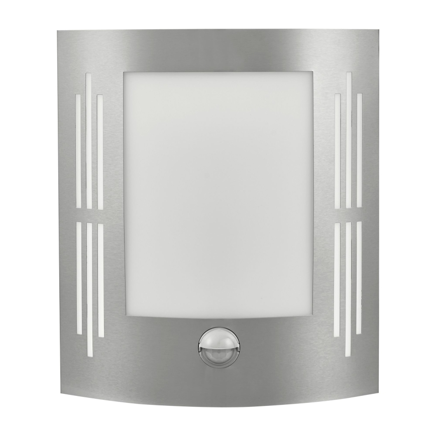 EGLO - Spoljašnja zidna lampa sa senzorom 1xE27/15W/230V IP44