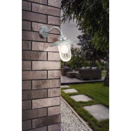 EGLO - Spoljna zidna svetiljka od galvanizovanog čelika, IP44