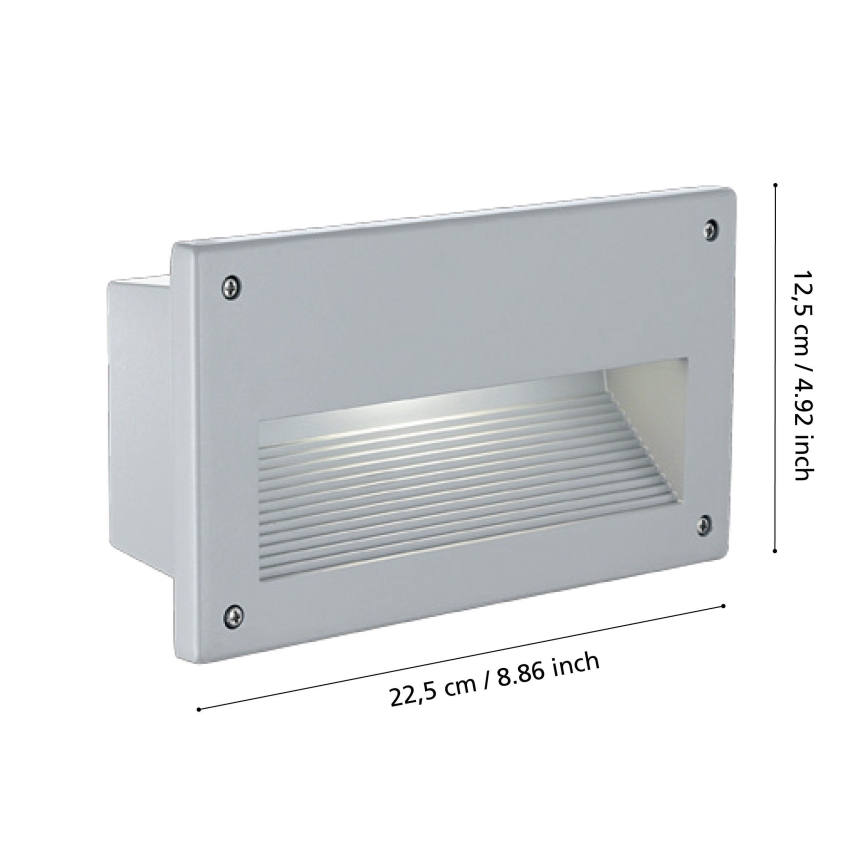 Eglo - Spoljašnja uvučena lampa 1xE14/60W/230V IP44