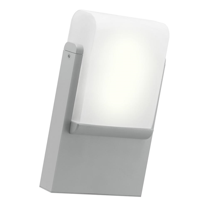 EGLO 89576 - Spoljašnja zidna lampa CARACAS 1xE27/22W/230V srebrno IP44