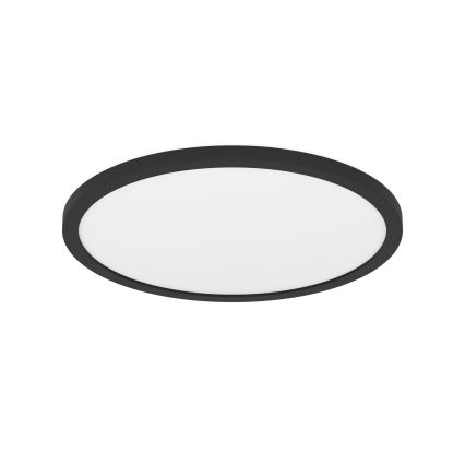 Eglo - LED RGBW prigušiva stropna lampa LED/14,6W/230V crna ZigBee