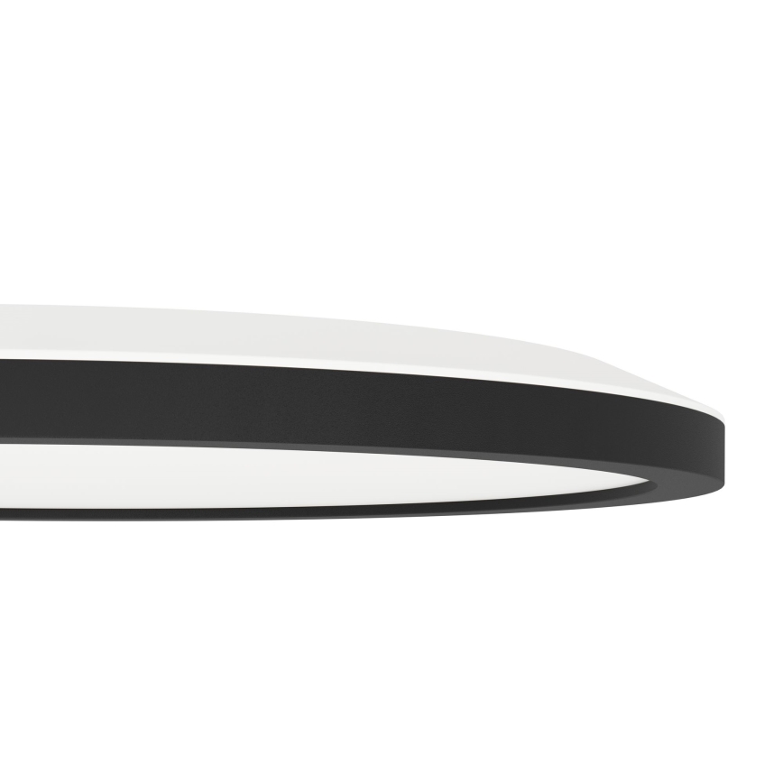 Eglo - LED RGBW prigušiva stropna lampa LED/14,6W/230V crna ZigBee
