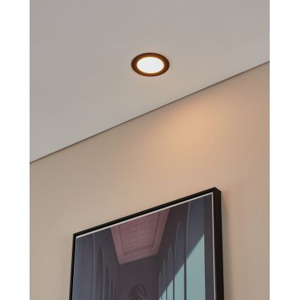 Eglo - LED kupatilsko svetlo, prigušiva, LED/5,4W/230V IP44 ZigBee, prečnik 12 cm