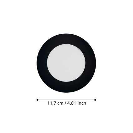 Eglo - LED kupatilsko svetlo, prigušiva, LED/5,4W/230V IP44 ZigBee, prečnik 12 cm