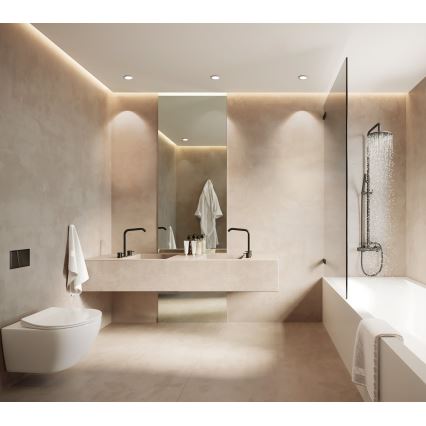 Eglo - LED prigušiva kupatilsko ugradno plafonsko svetlo LED/5,4W/230V IP44 ZigBee prečnik 12 cm