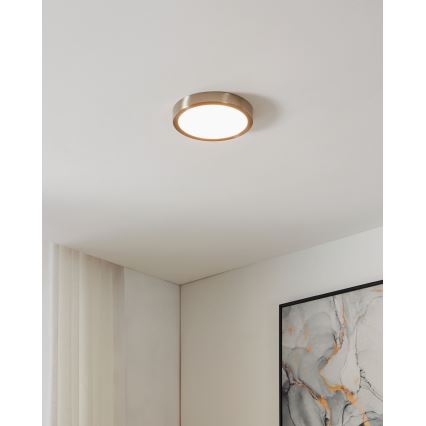 Eglo - LED prigušiva stropna svetiljka za kupatilo LED/16,5W/230V IP44 ZigBee, prečnik 21 cm