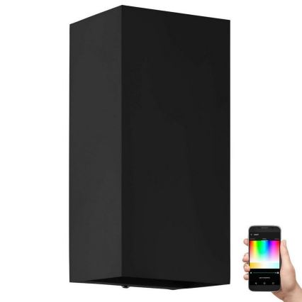 Eglo - LED RGB prigušiva spoljašnje zidno svetlo 2xGU10/5W/230V IP55 2700-6500K