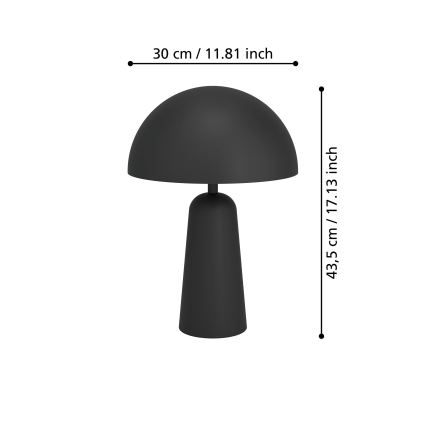 Eglo - Stona lampa 1xE27/40W/230V