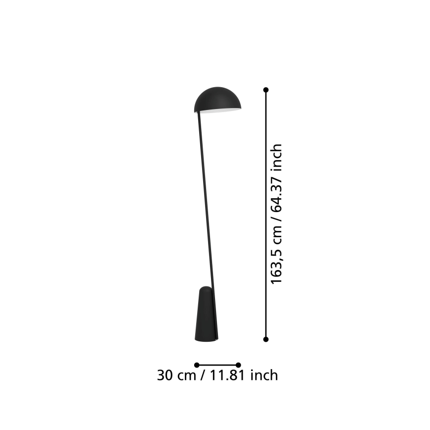 Eglo - Podna lampa 1xE27/40W/230V