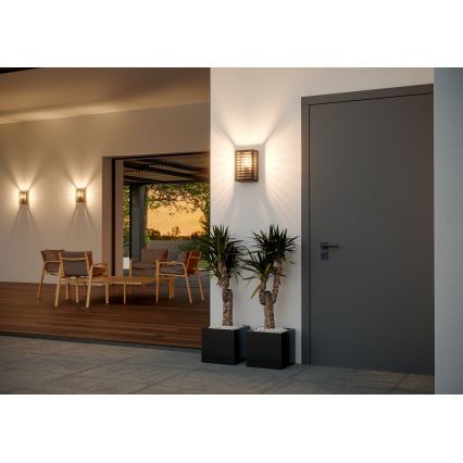 Eglo - Spoljašnja zidna lampa 1xE27/60W/230V IP44