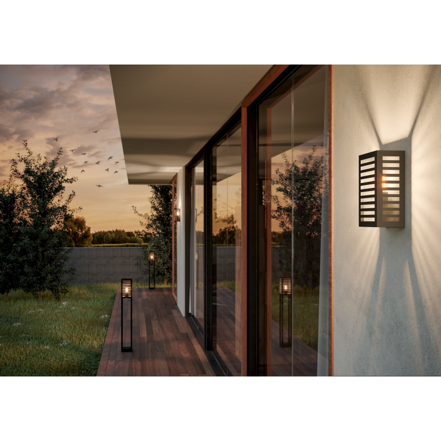 Eglo - Spoljašnja zidna lampa 1xE27/60W/230V IP44