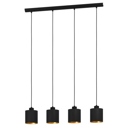 Eglo - Luster na sajli 4xE27/28W/230V