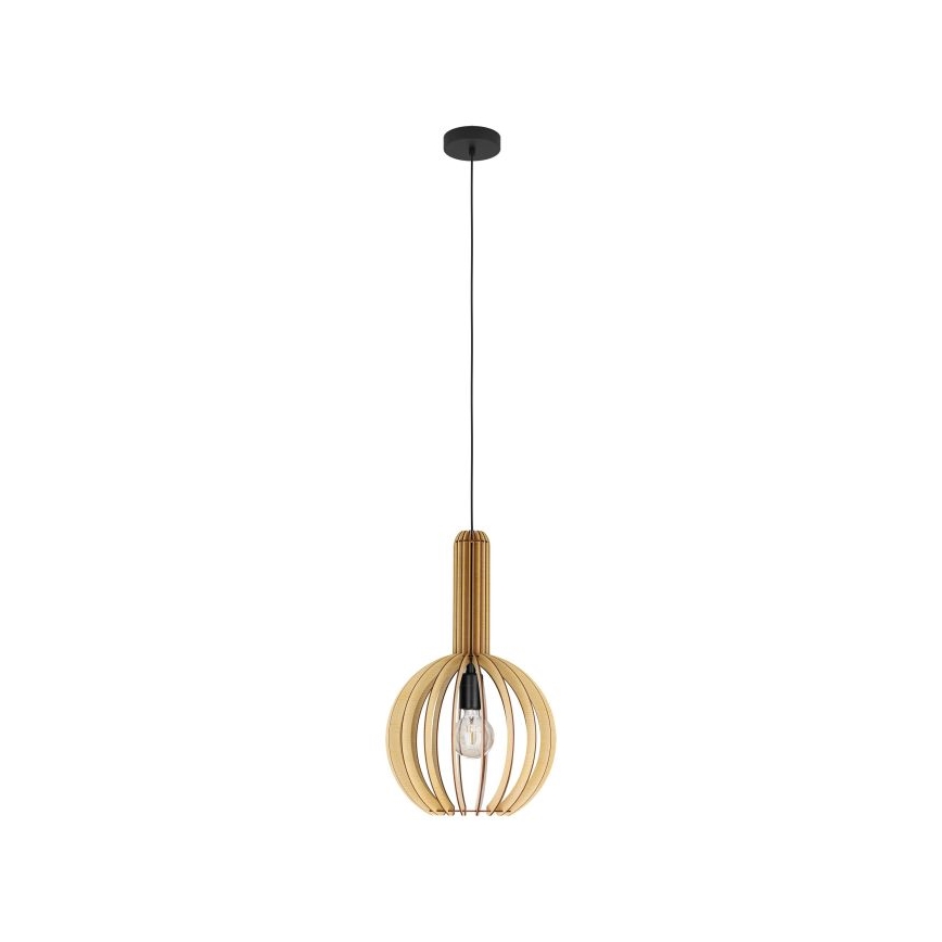 Eglo - Luster na sajli 1xE27/40W/230V pr. 31 cm bež