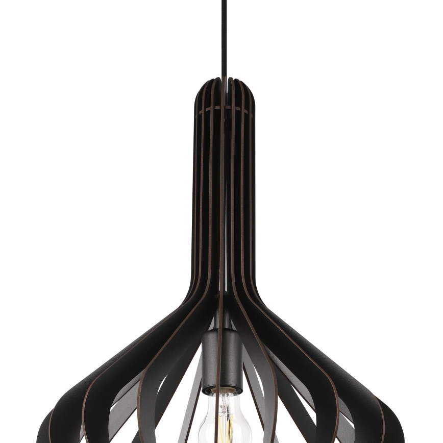 Eglo - Luster na sajli 1xE27/40W/230V pr. 38 cm crno