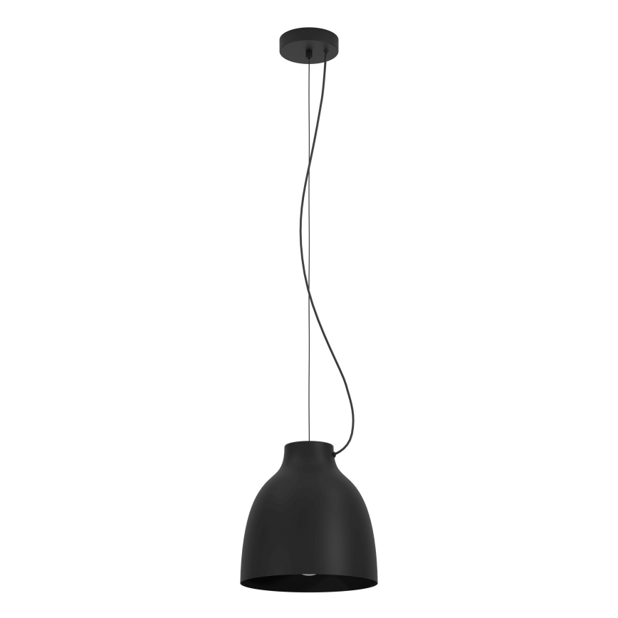 Eglo - Luster na sajli 1xE27/40W/230V crno