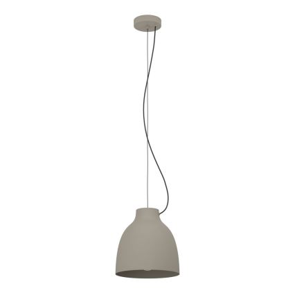 Eglo - Luster na sajli 1xE27/40W/230V sivo