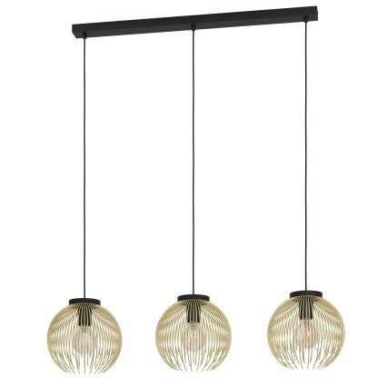 Eglo - Luster na sajli 3xE27/40W/230V