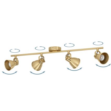 Eglo - LED Reflektorska lampa 4xGU10/3W/230V