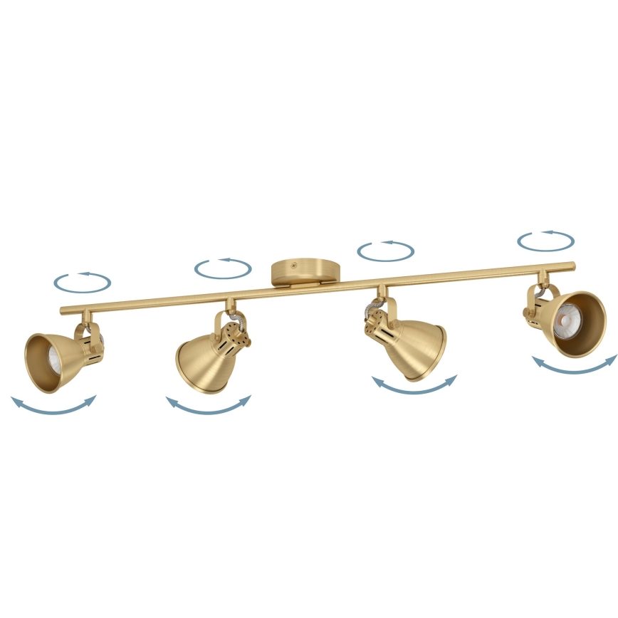 Eglo - LED Reflektorska lampa 4xGU10/3W/230V