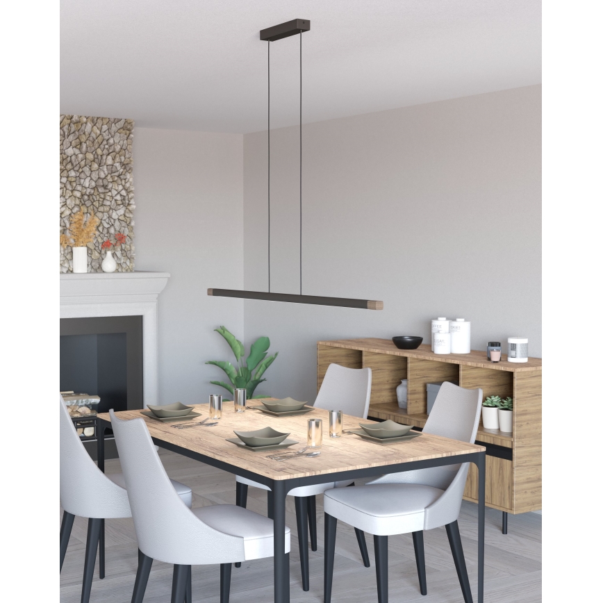 Eglo - LED Prigušivi luster na sajli LED/22W/230V 3000K
