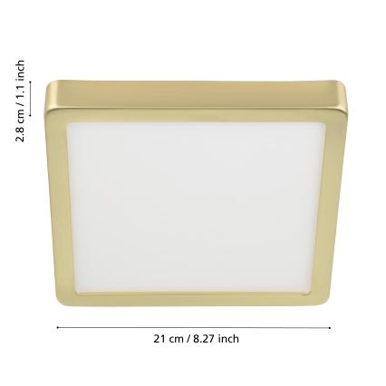 Eglo - LED Plafonjera LED/17W/230V