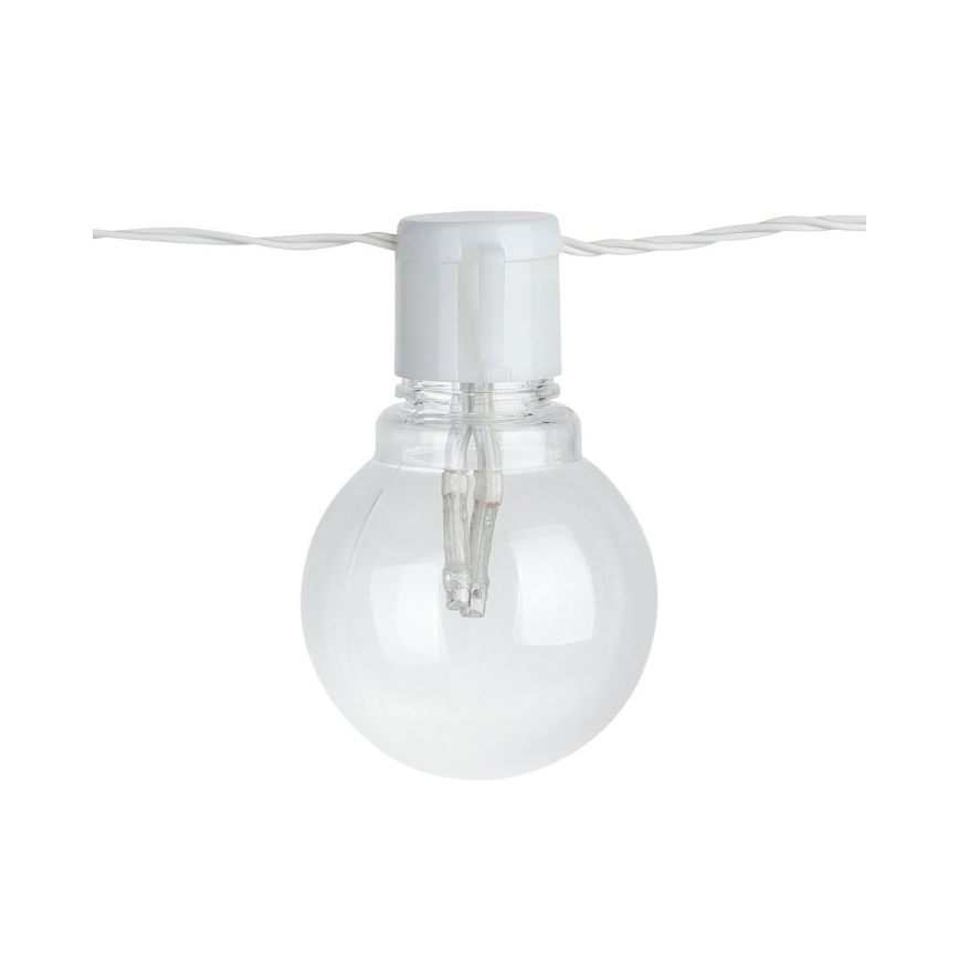 Eglo - LED spoljašnja dekorativna girlanda 16xLED/0,064W/24V IP44 bela